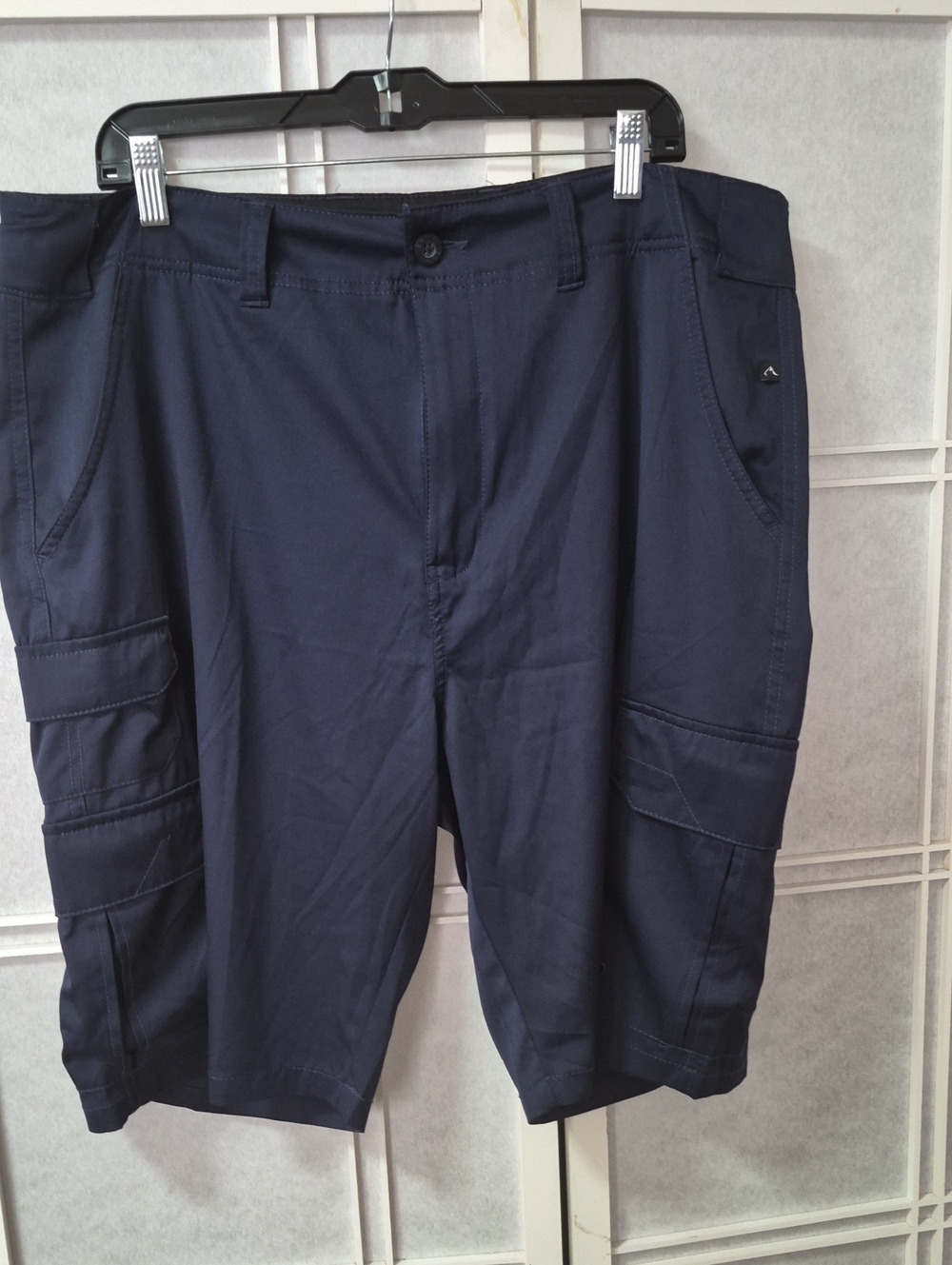 Men's Navy  Denali Cargo Shorts - Classic Utility Style